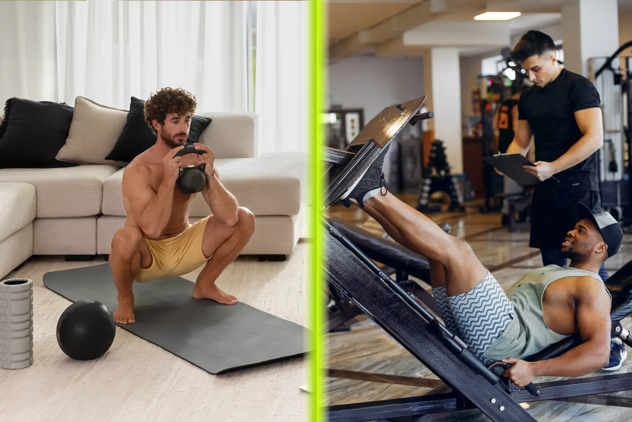 Home vs gym training Blog