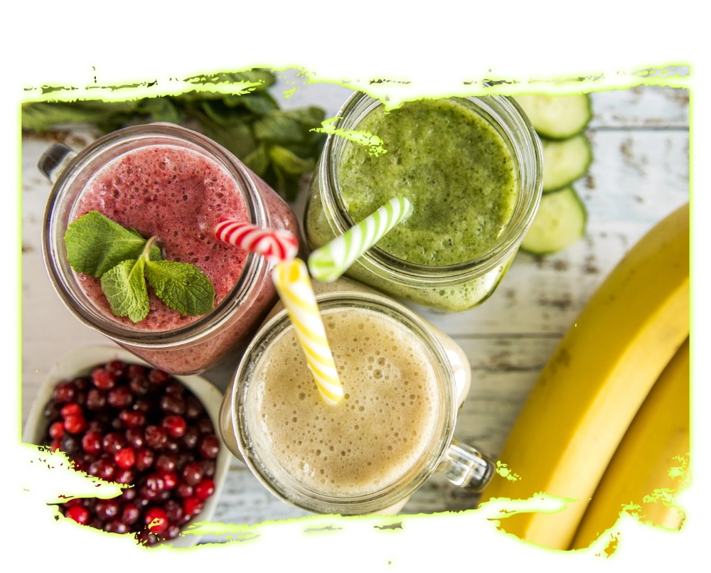 Post workout carb smoothie in Dubai gym