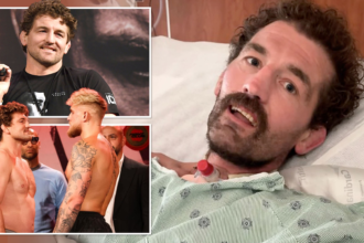 Ben Askren post Double lung transplant surgery