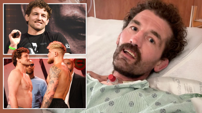 Ben Askren post Double lung transplant surgery