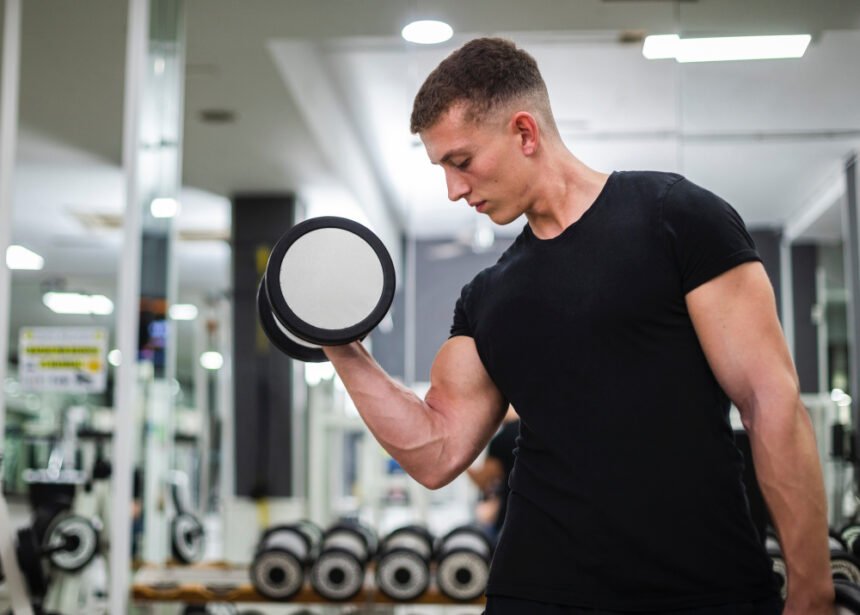 One-arm Dumbbell Bicep Curl