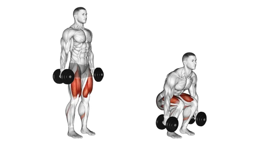 How to Correctly do squat exercise with Dumbells