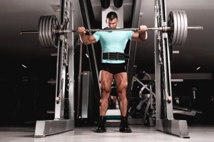 Smith machine squat demonstration