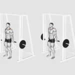 Smith Machine Back Shrug Exercise demonstration